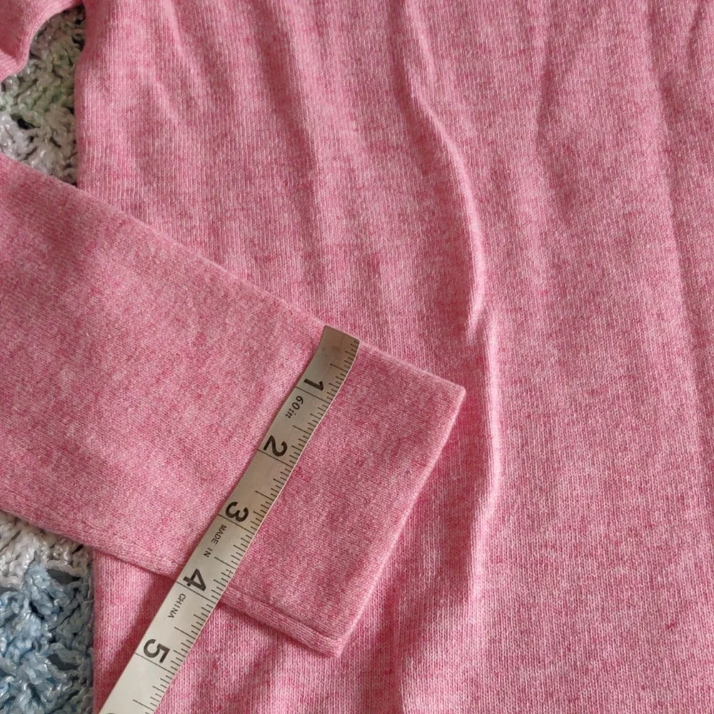 J. Crew Factory Size Small Pink Teddie Sweater - Picture 6 of 9